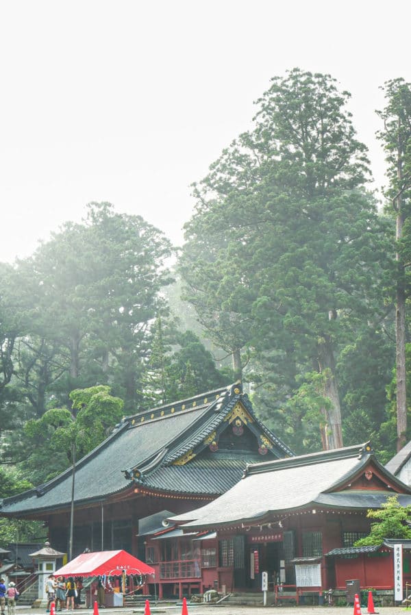 Photo d'un sanctuaire à Nikko