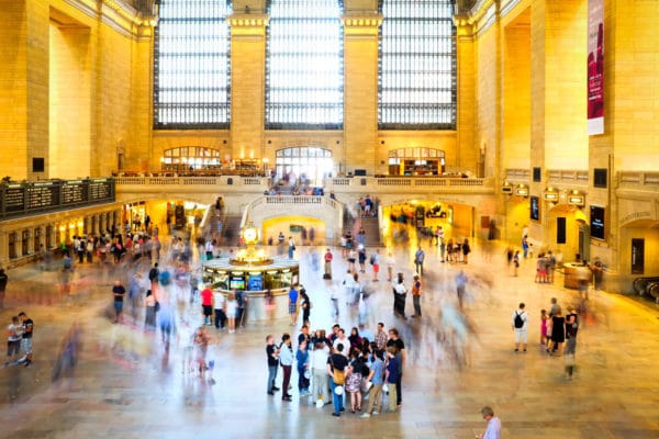 Photo du hall principal de la gare de Grand Central à New-York